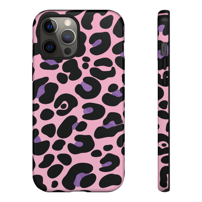Pretty Pink & Lavender Leopard Print