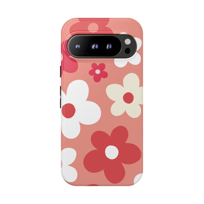 Cute Pink Daisy Pattern #1 Phone Case - Pink Phone Case - Google Pixel 9 Pro / Glossy
