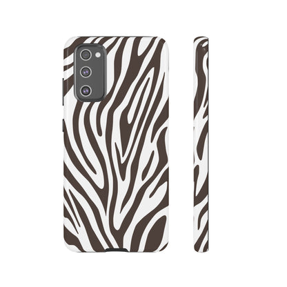 Graphic Brown Tiger Print Phone Case
