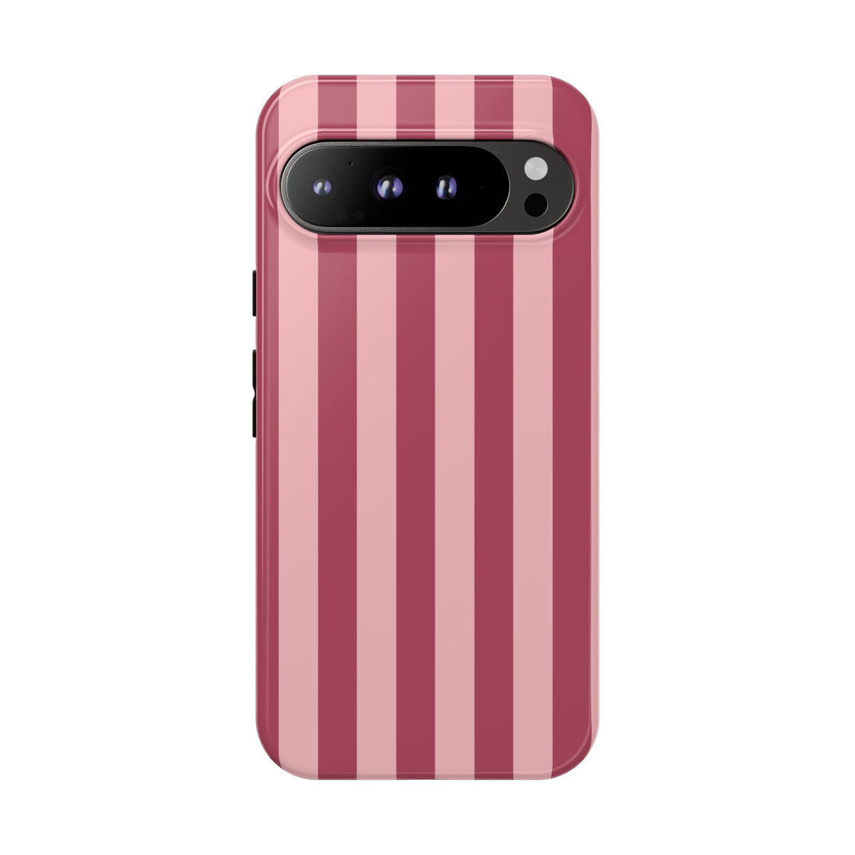 Pink Stripe Pattern Phone Case - Pink Phone Case - Google Pixel 9 Pro XL / Glossy