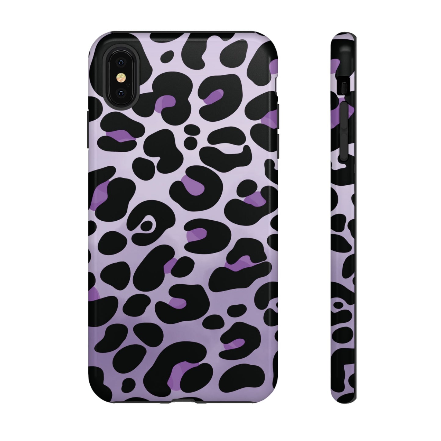 Pretty Lavender Leopard Print Phone Case