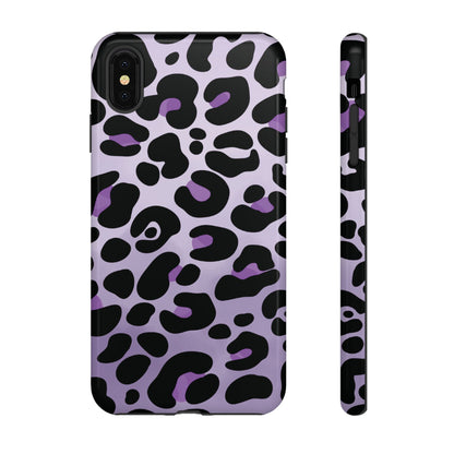 Pretty Lavender Leopard Print Phone Case