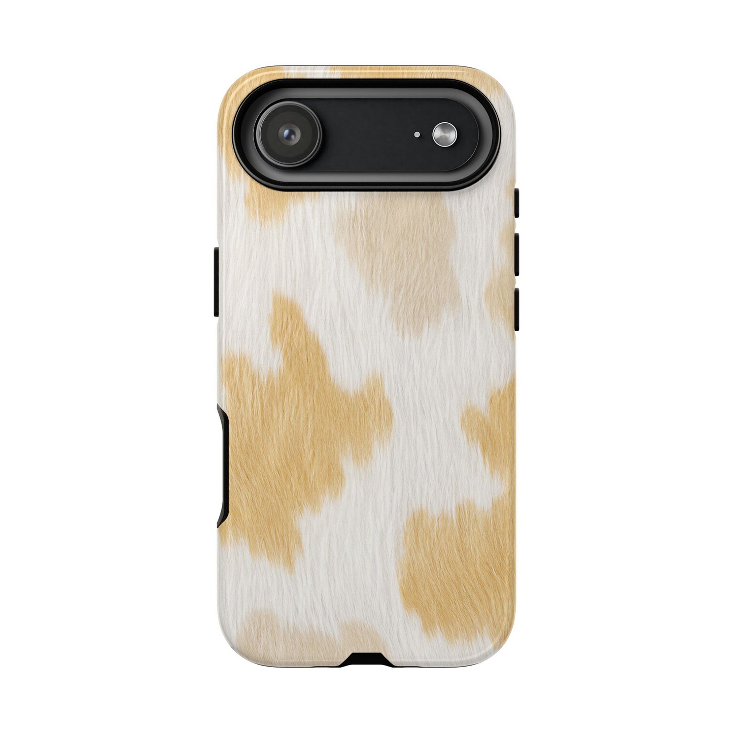Golden Honey Cow Print Phone Case