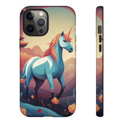 Stylised Unicorn Design Phone Case - Multicolor Phone Case - iPhone 12 Pro Max / Glossy
