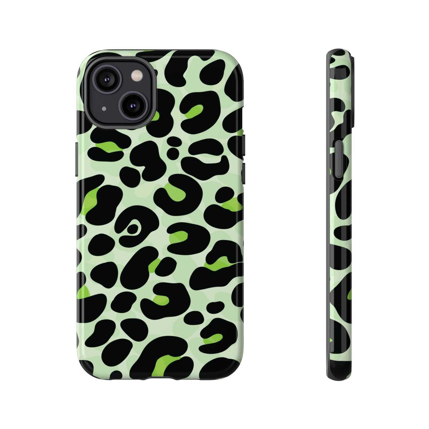 Fresh Mint Leopard Print Phone Case