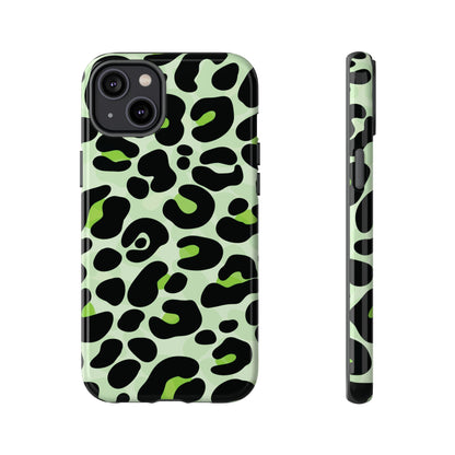 Fresh Mint Leopard Print Phone Case