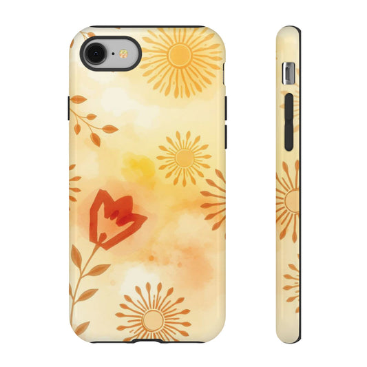 Boho Chic Watercolour Pattern Phone Case - Multicolor Phone Case - iPhone 8 / Glossy