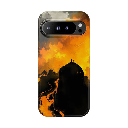 Google Pixel 9 Pro XL / Glossy Phone Case - Gothic Watercolour Scene Phone Case