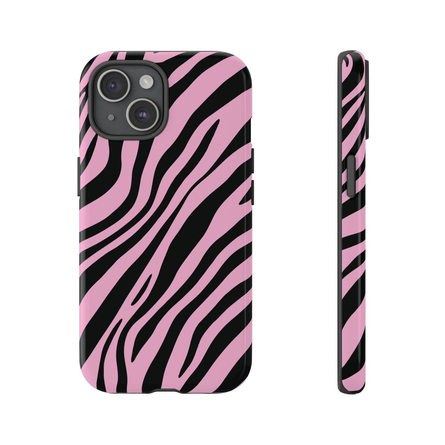 Modern Blush Zebra Print Phone Case