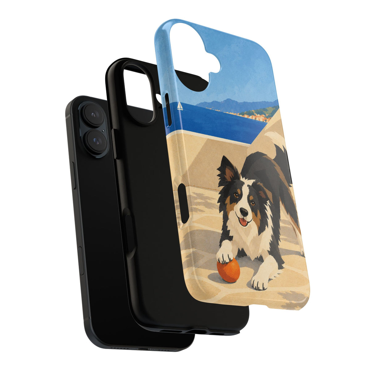 Border Collie One More Throw Phone Case - Multicolor Phone Case