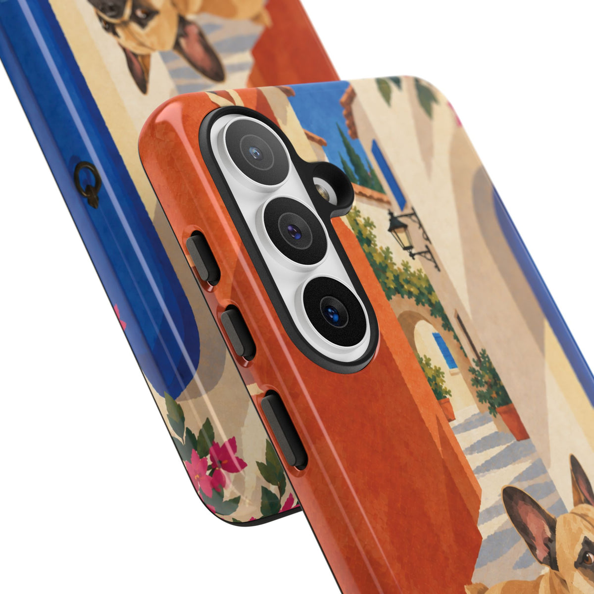 French Bulldog Quiet Lane Phone Case - Multicolor Phone Case