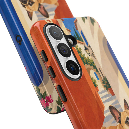 French Bulldog Quiet Lane Phone Case - Multicolor Phone Case
