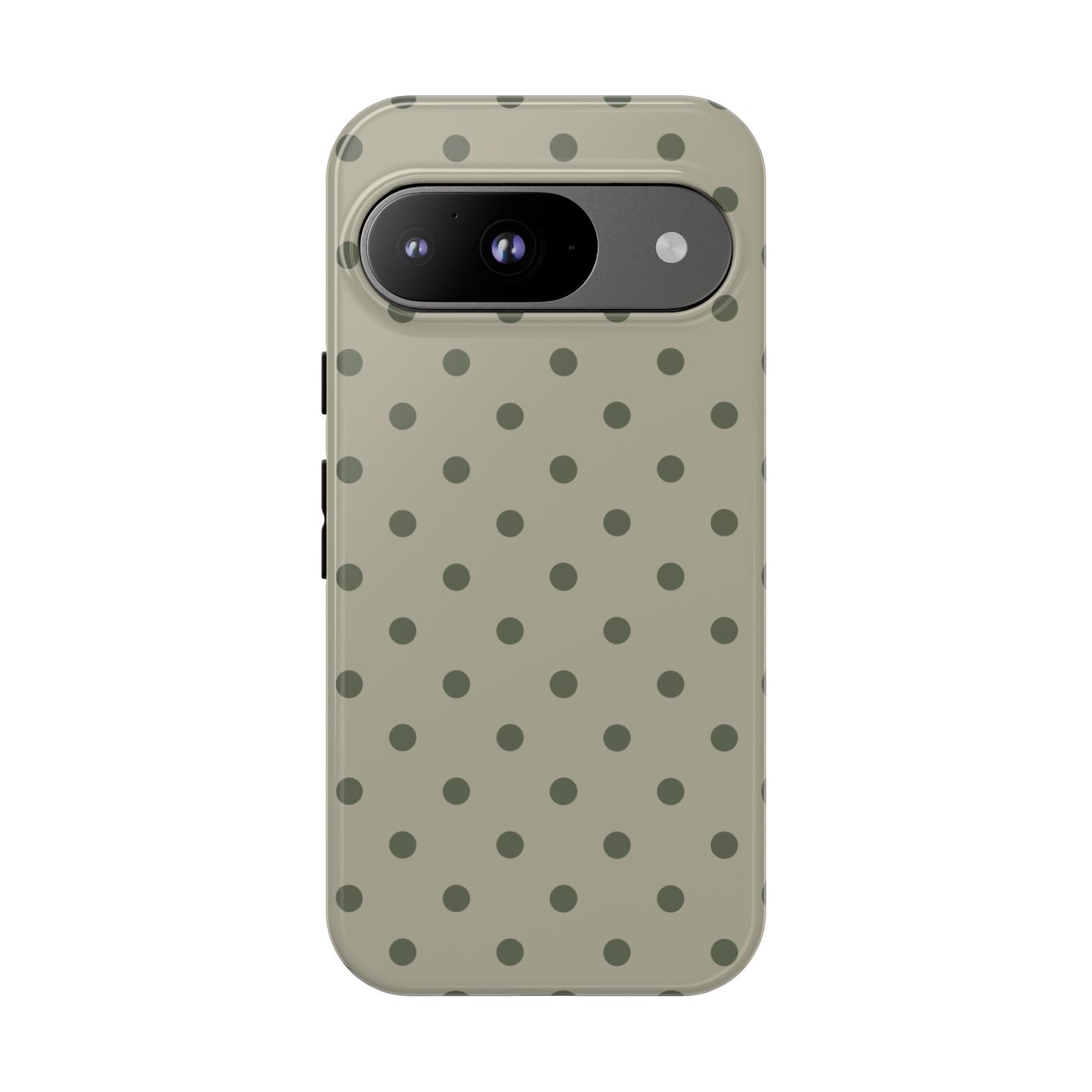 Green & Dark Green Dot Pattern Phone Case