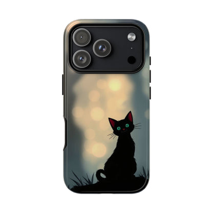 Gothic Cat Design Phone Case - Multicolor Phone Case - iPhone 17 Pro / Glossy