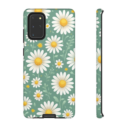 Samsung Galaxy S20+ / Glossy Phone Case - Daisies Floral Pattern 1 Phone Case