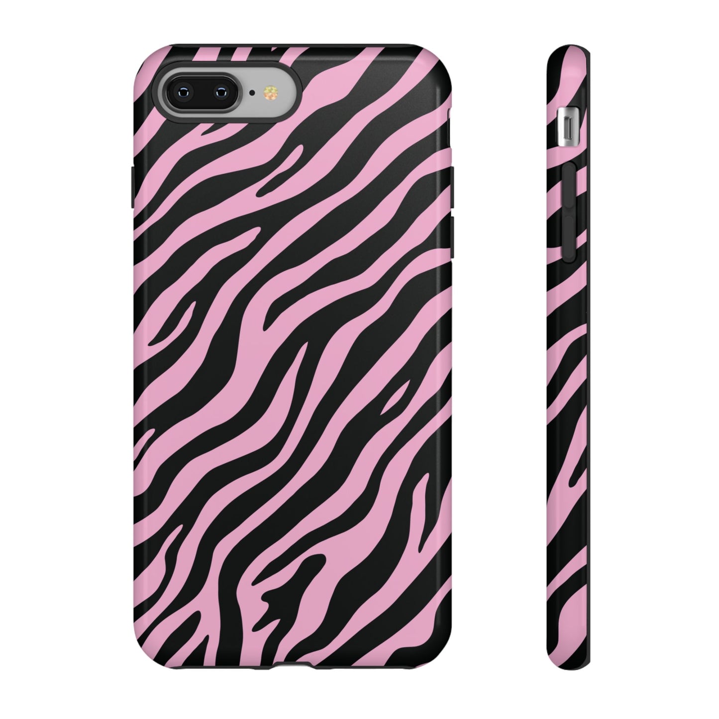 Stylish Blush Zebra Print Phone Case