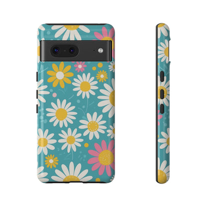 Google Pixel 7 / Glossy Phone Case - Daisies Floral Pattern 5 Phone Case