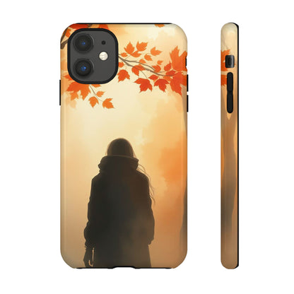 iPhone 11 / Glossy Phone Case - Watercolour Mysterious Woman Phone Case