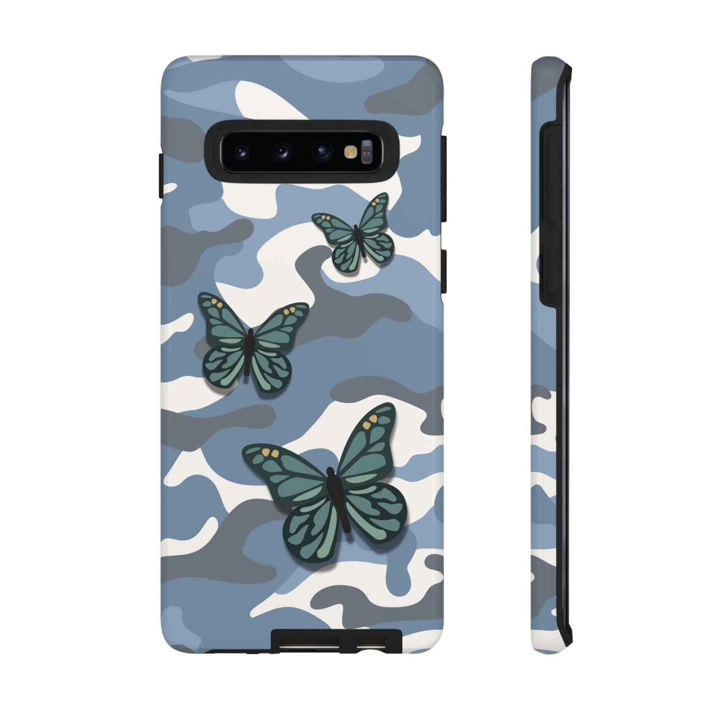 Phone Case - Light Blue Butterfly Camo Phone Case