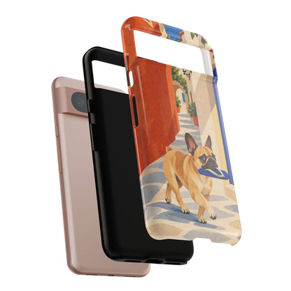 French Bulldog Quiet Lane Phone Case - Multicolor Phone Case