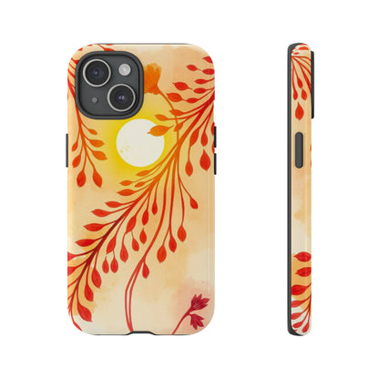 Boho Chic Watercolour Sunset Design Phone Case - Multicolor Phone Case - iPhone 15 / Glossy