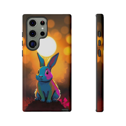 Samsung Galaxy S23 Ultra / Glossy Phone Case - Pop Art Rabbit Design Phone Case
