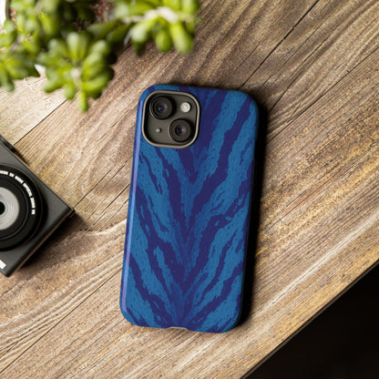 Midnight Tiger Print Phone Case