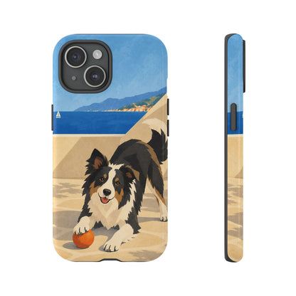 Border Collie One More Throw Phone Case - Multicolor Phone Case - iPhone 15 / Glossy