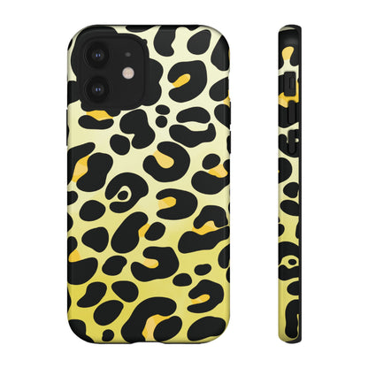 Classic Golden Leopard Print Phone Case