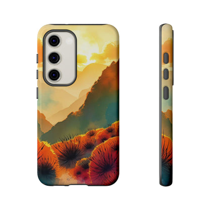 Ideallic Watercolour Sunset Design Phone Case - Multicolor Phone Case - Samsung Galaxy S23 / Glossy