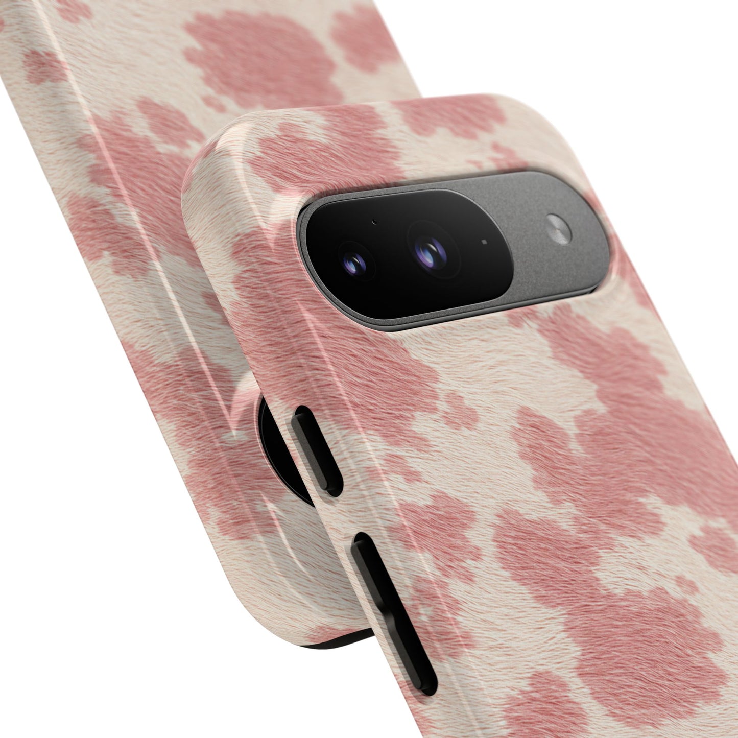 Pretty Blush Cow Print Phone Case