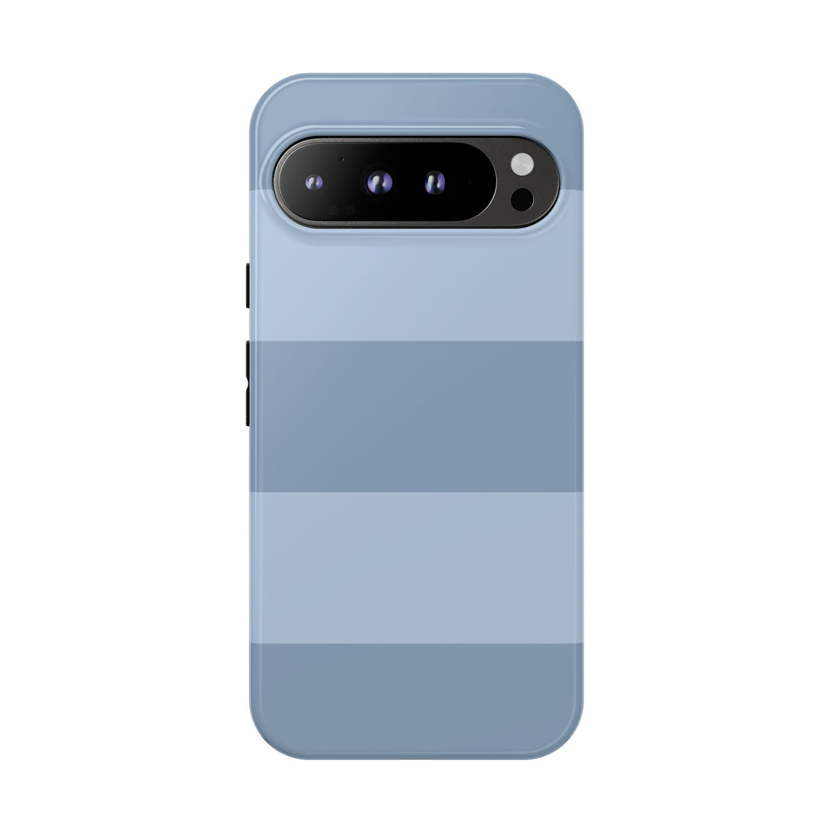 Light Blue Horizontal Stripe Pattern Phone Case - Blue Phone Case - Google Pixel 9 Pro XL / Glossy