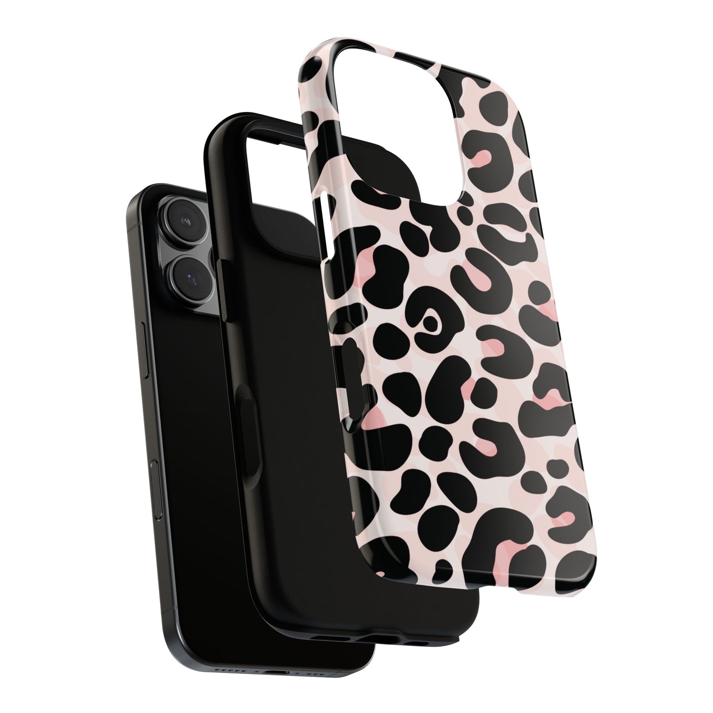 Cute Blush Leopard Print Phone Case