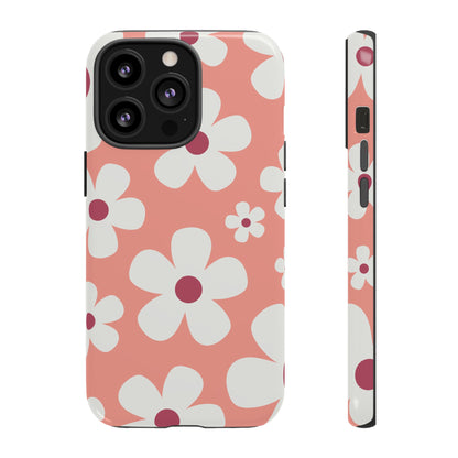 Cute Pink Daisy Pattern #2 Phone Case - Pink Phone Case - iPhone 13 Pro / Glossy