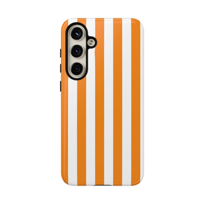 Phone Case - Simple Yellow & White Stripe Pattern Phone Case