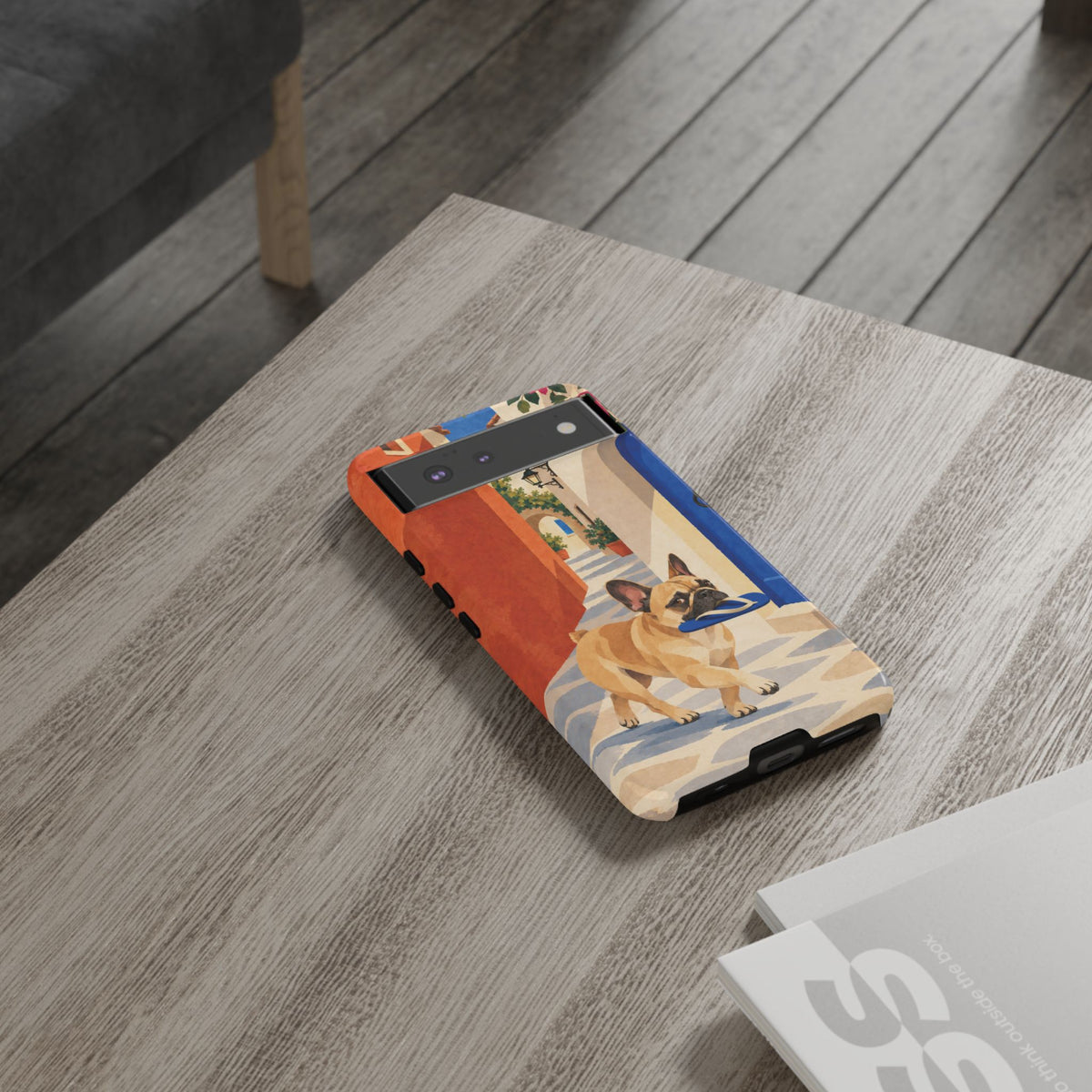 French Bulldog Quiet Lane Phone Case - Multicolor Phone Case