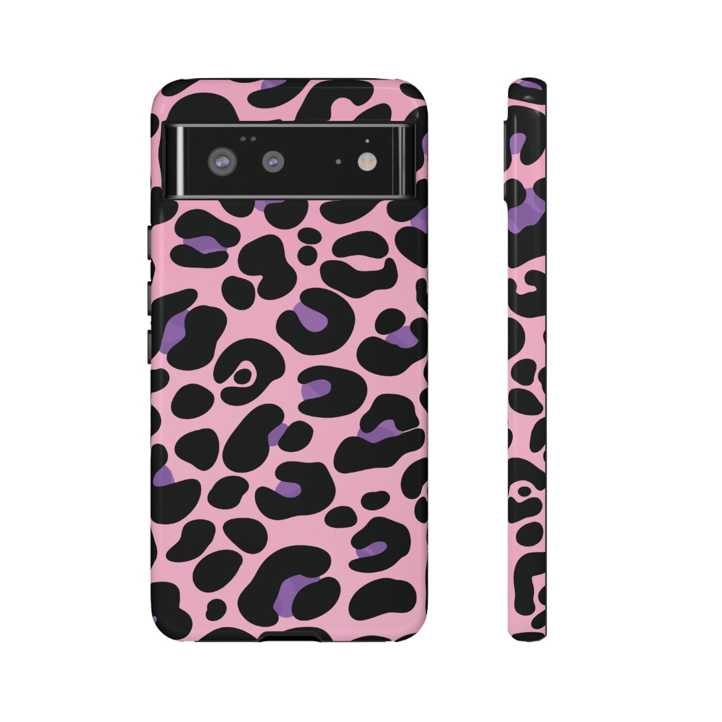 Pretty Pink & Lavender Leopard Print