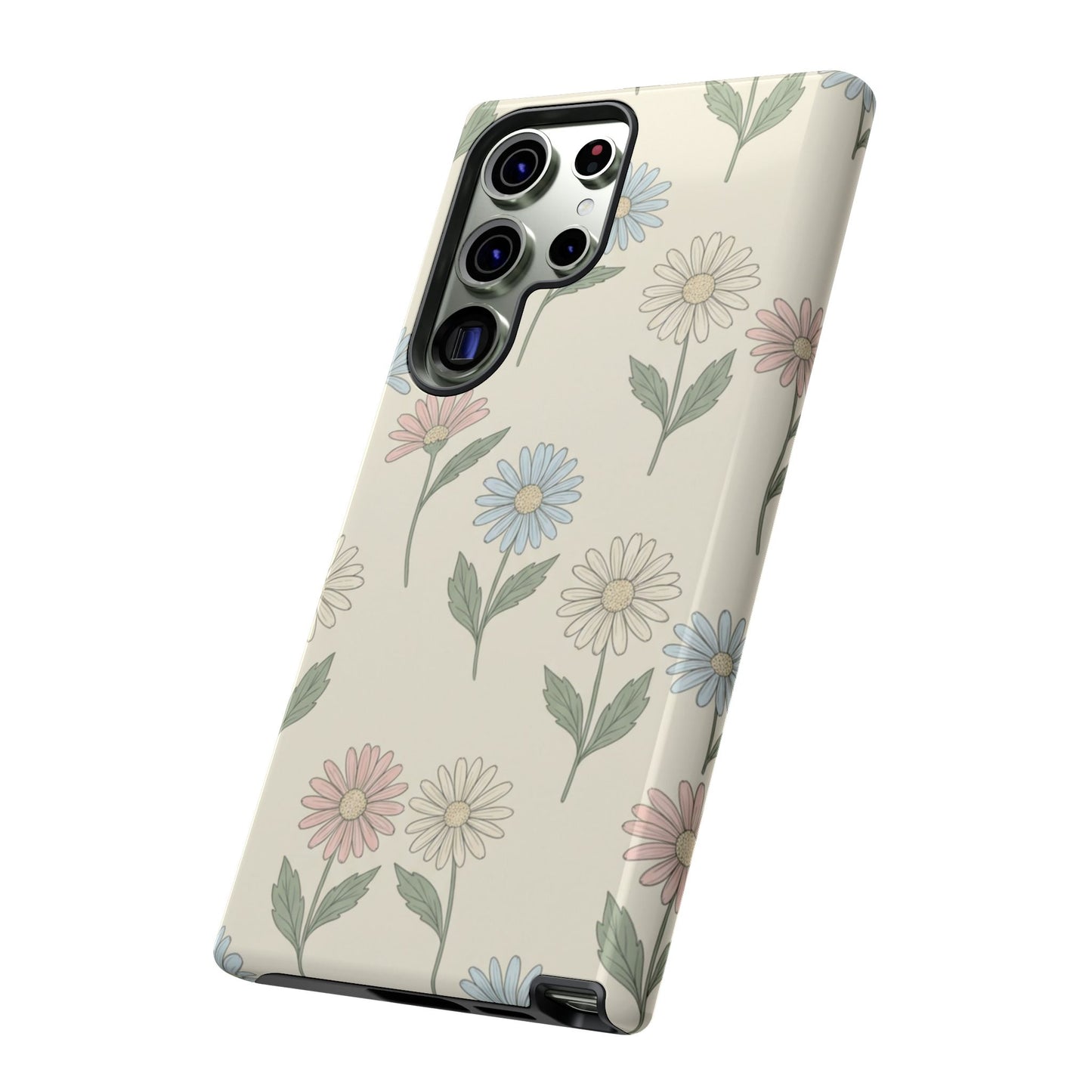 Pretty Pastel Daisy Pattern Phone Case