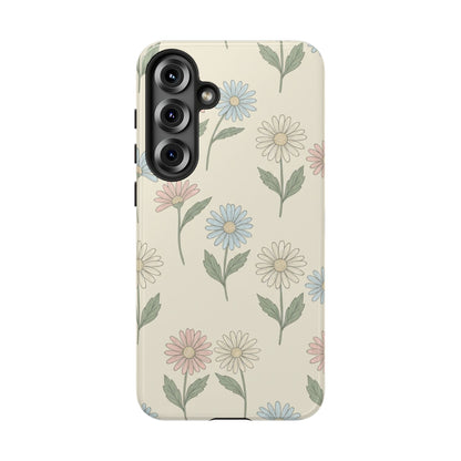 Pretty Pastel Daisy Pattern Phone Case