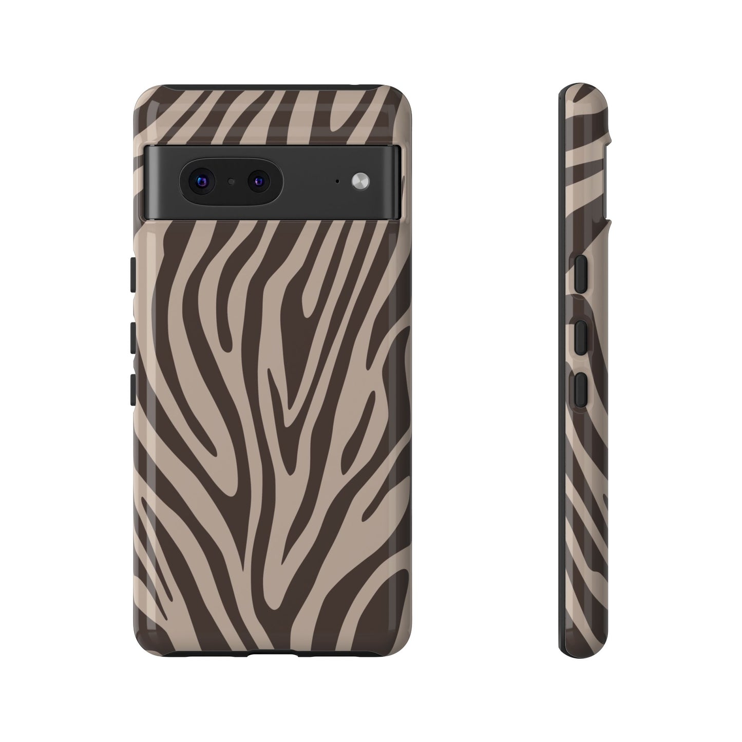 Boutique Mocha Tiger Print Phone Case
