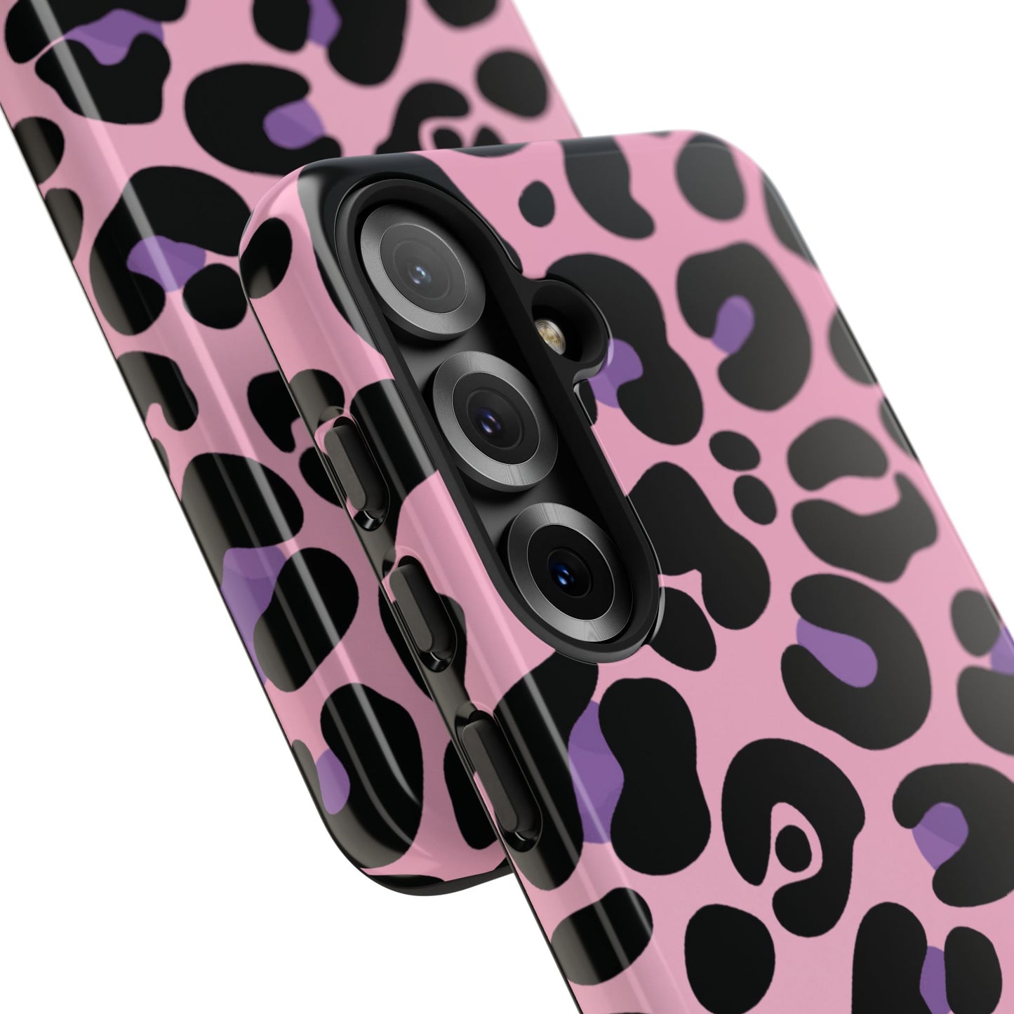 Pretty Pink & Lavender Leopard Print