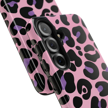 Pretty Pink & Lavender Leopard Print