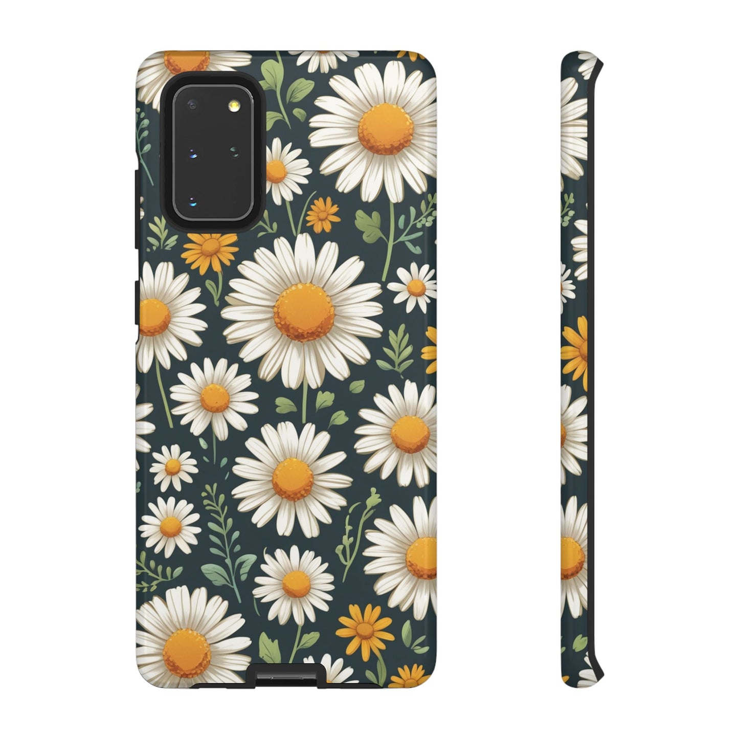 Samsung Galaxy S20+ / Glossy Phone Case - Daisies Floral Pattern 3 Phone Case