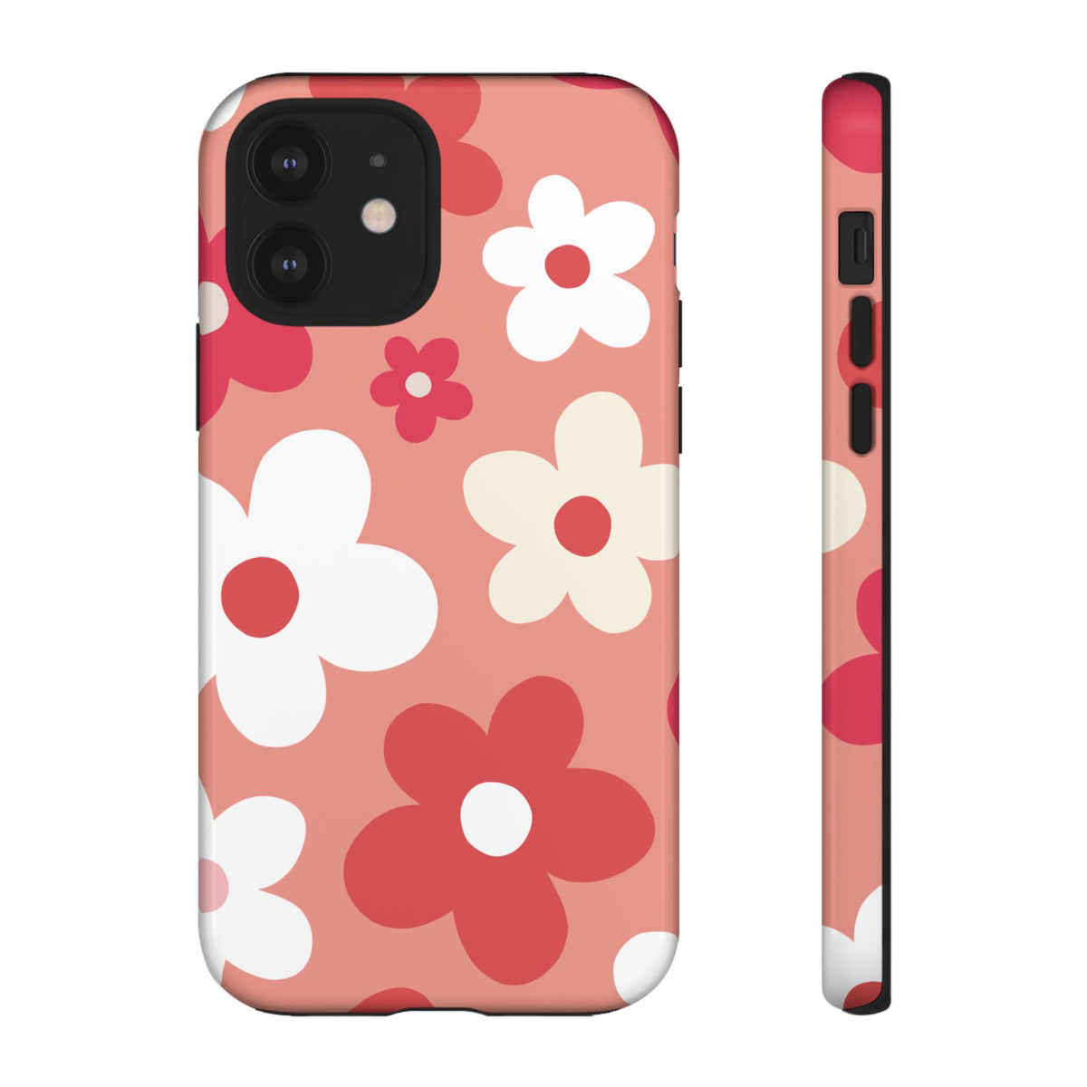 Cute Pink Daisy Pattern #1 Phone Case - Pink Phone Case - iPhone 12 / Glossy