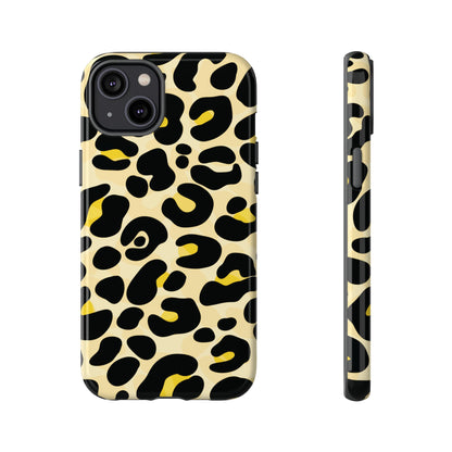 Classic Golden Leopard Print Phone Case