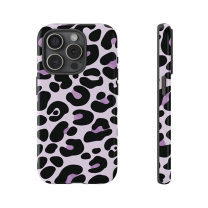 Pretty Lavender Leopard Print Phone Case