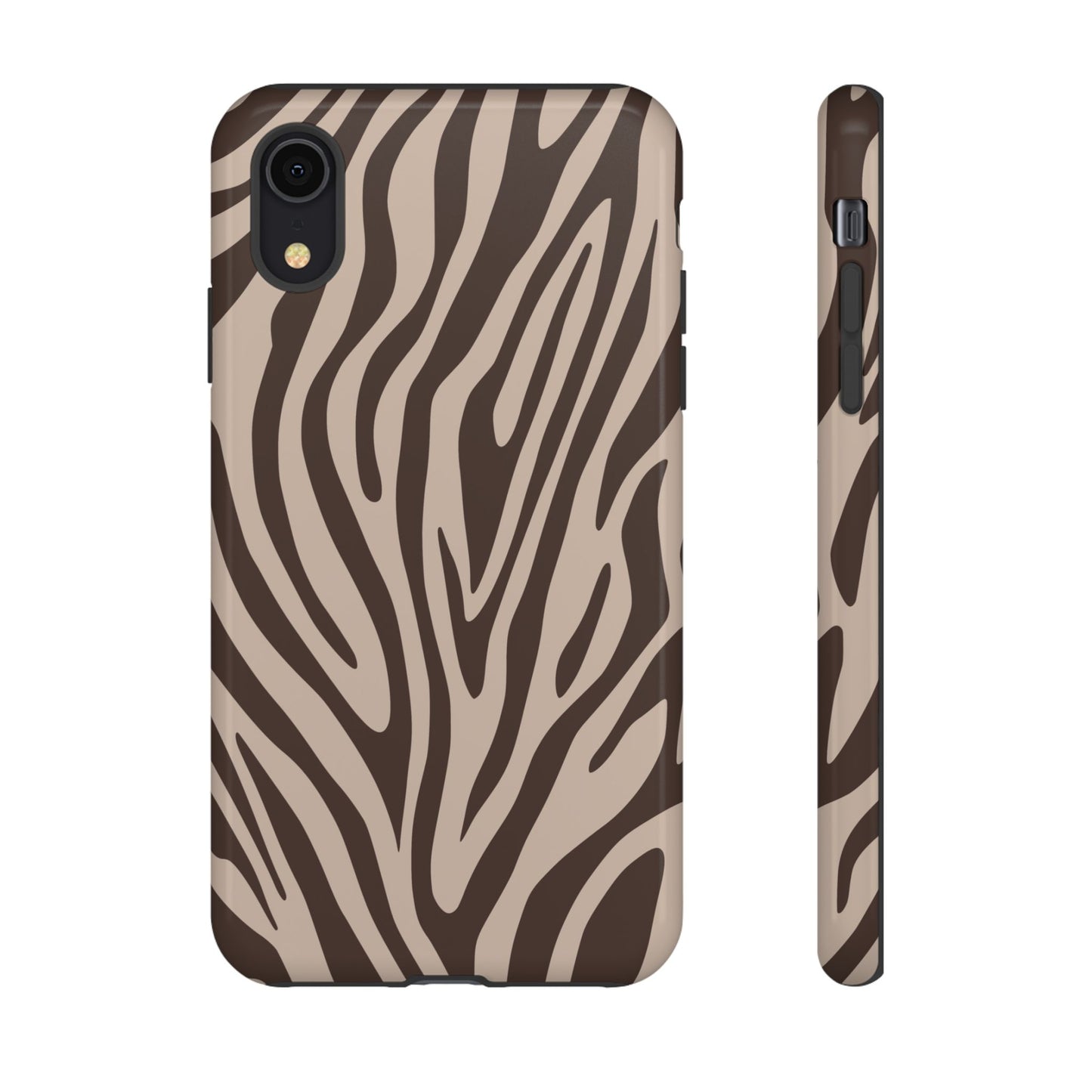 Boutique Mocha Tiger Print Phone Case