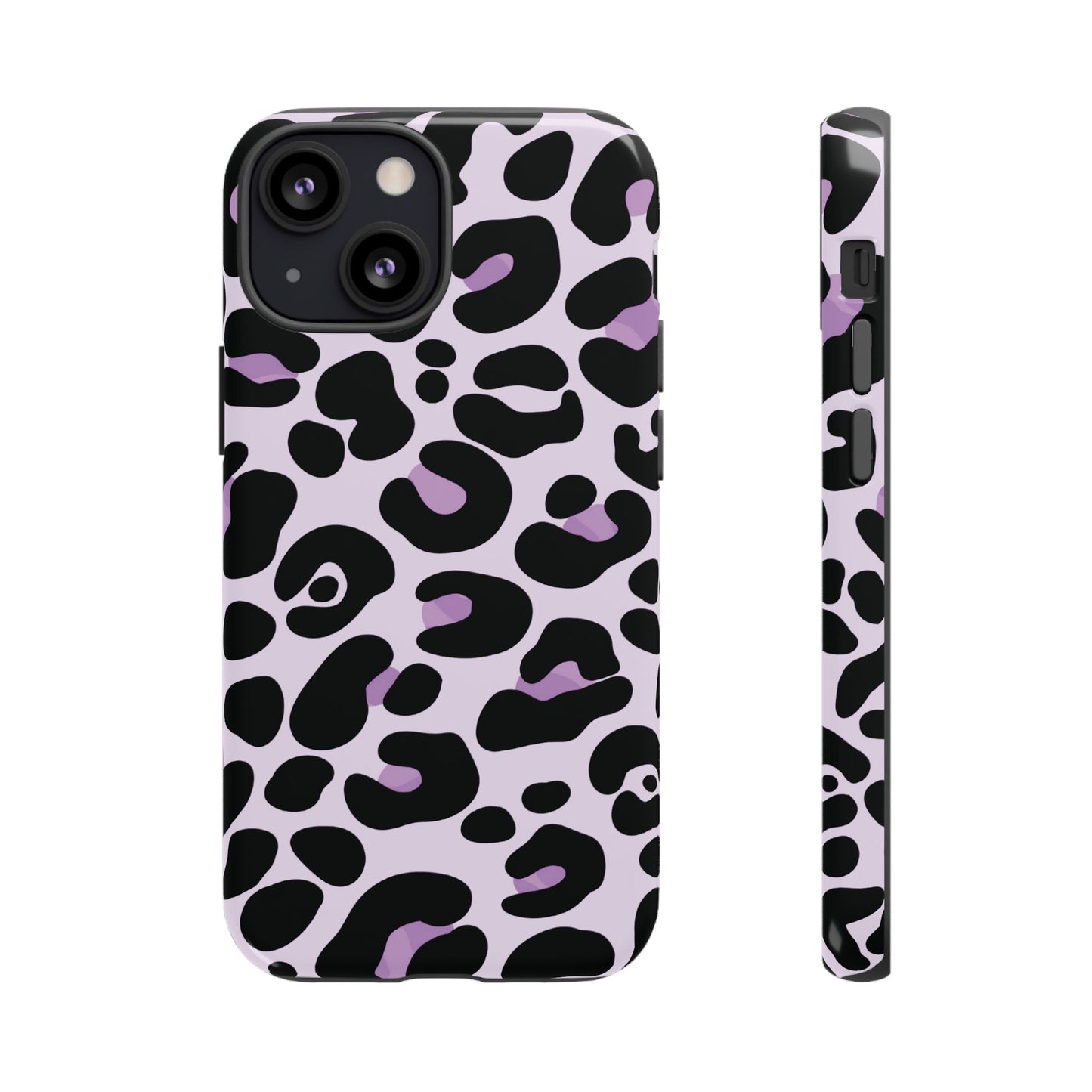 Pretty Lavender Leopard Print Phone Case