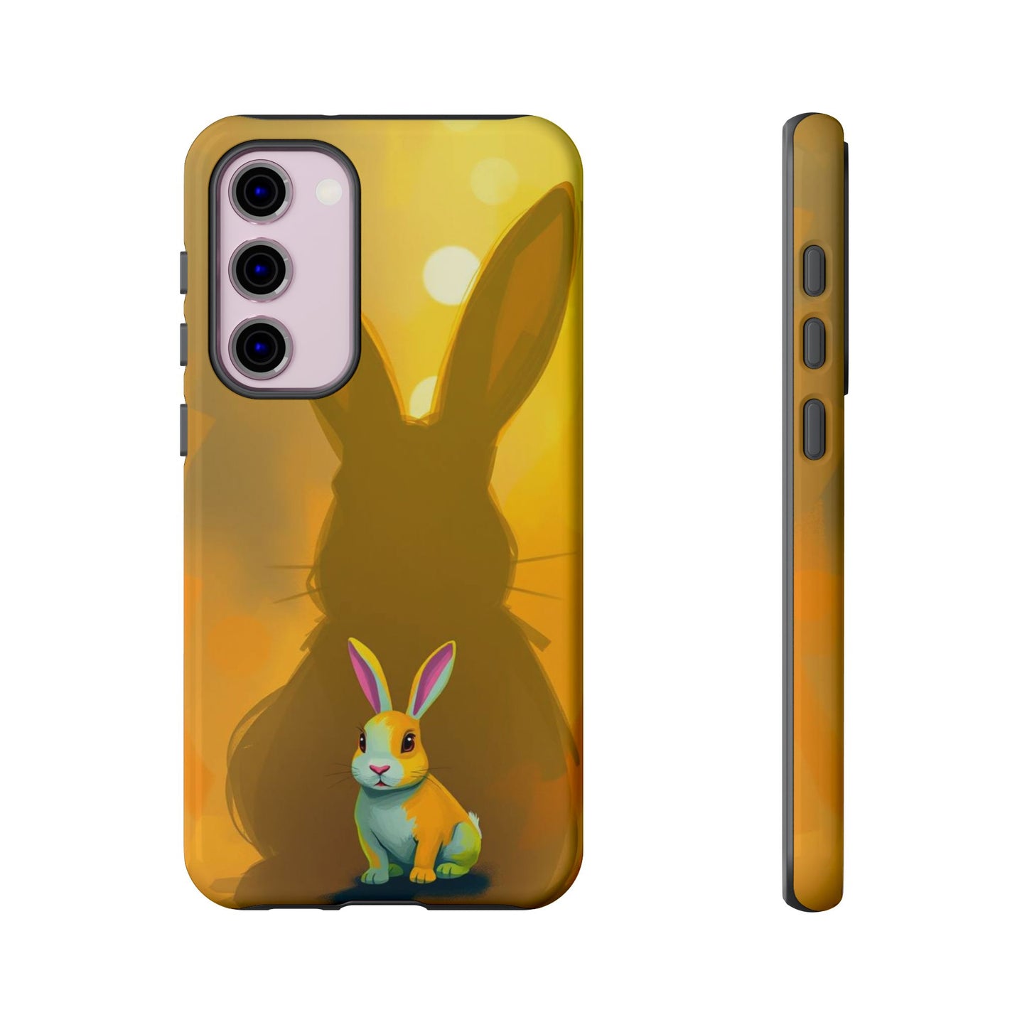 Samsung Galaxy S23 Plus / Glossy Phone Case - Shadow Rabbit Design Phone Case