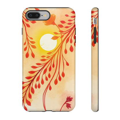Boho Chic Watercolour Sunset Design Phone Case - Multicolor Phone Case - iPhone 8 Plus / Glossy